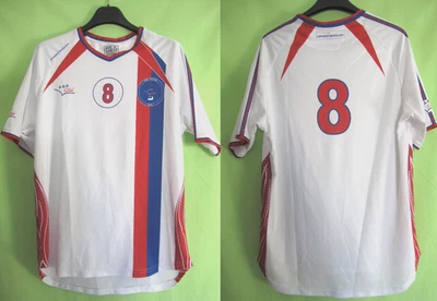 Maillot Vintage PSG Futsal Porté #8 Foot en salle Paris Saint germain 2002 - XL - Photo 1/4