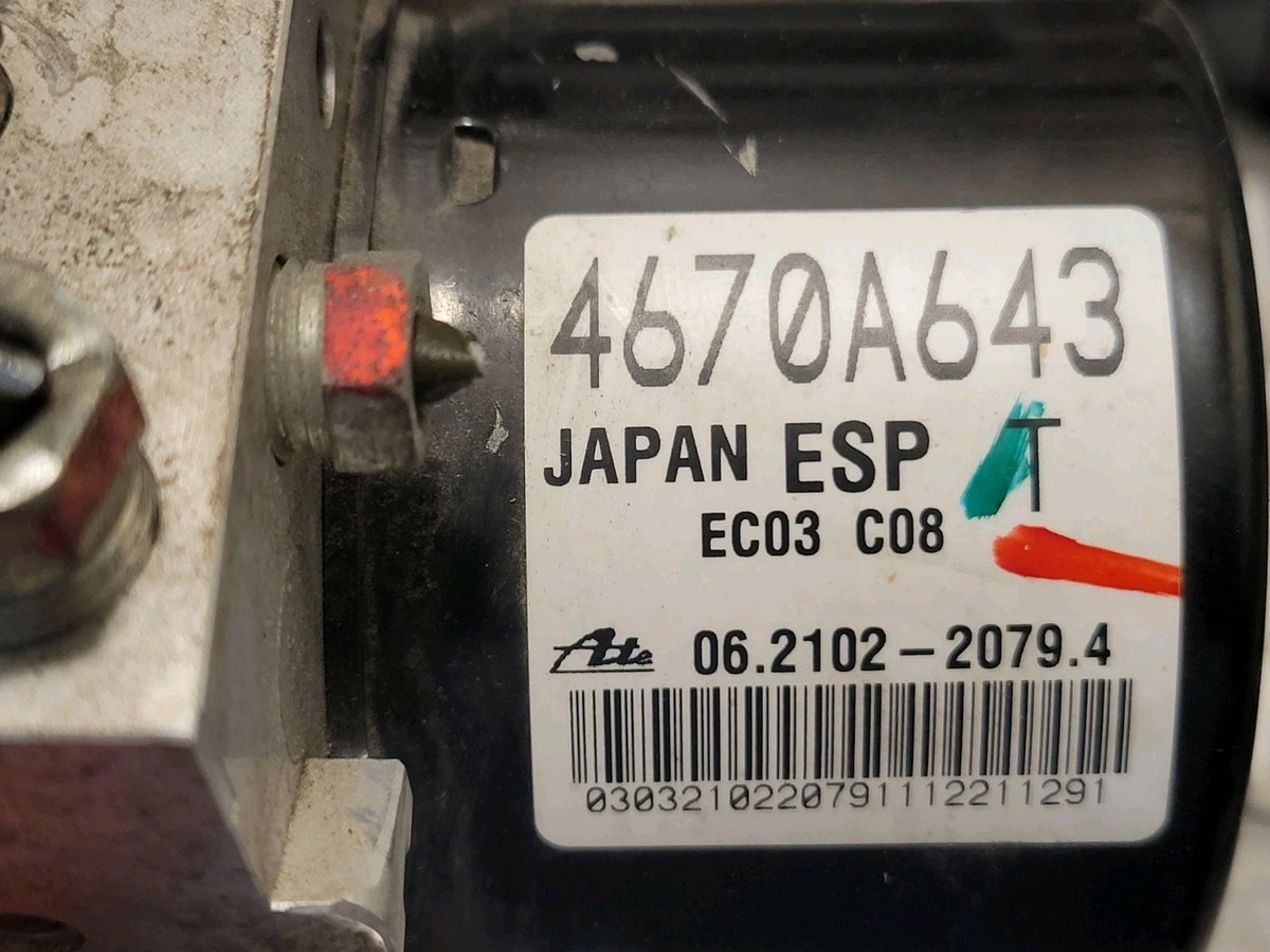 2010-2013 Mitsubishi Outlander ABS Pump Anti-Lock Brake Pump