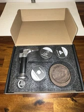 New Cocktail Smoker Kit W/Torch Six Kinds Of Wood Chips For Whiskey And Bourbon