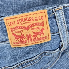 Levis 721 High Rise Skinny Jeans Women's Size 25 Medium Wash Denim Classic