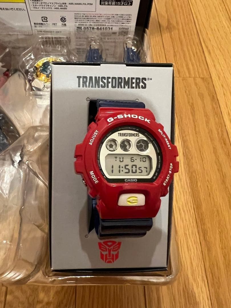 G-SHOCK x TRANSFORMERS DW-6900TF-SET Master Optimus Prime TAKARA