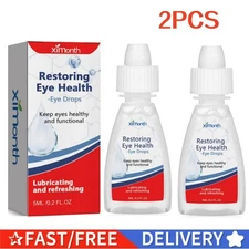 2 PCS Cataract Removal Eye Drop Improve Blurred Vision Restore Eyesight♡