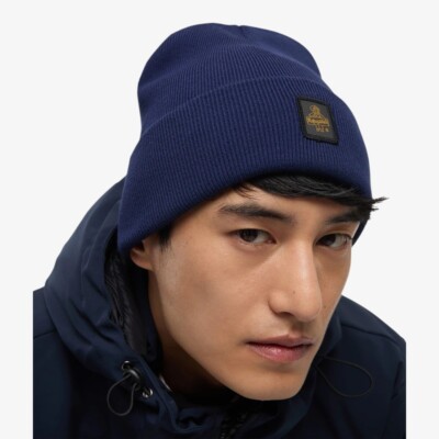 Cappello Refrigiwear Clark Hat Berretto Blu scuro con risvolto e