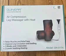 QUINEAR Leg Massager with Heat & Air Compression with 3 Modes QN-017A NEW