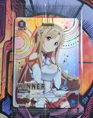 Asuna SAO-1-036 Winner Tournament Promo Union Arena Card Sword Art Online Sealed