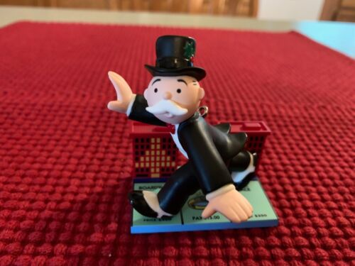 Ornement souvenir poinçon vintage M. Monopoly 65th Anniversary Edition avec boîte - Photo 1 sur 6
