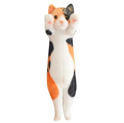Calico Kitten Cat Plush Toy 10'' Stuffed Animal Toddler Doll Gift for Kids