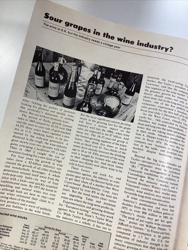 Financial World Magazin Vintage 1974 seltene Anzeigen UK Wine Dow Energy Brascan T&B Pitney - Bild 12 von 21