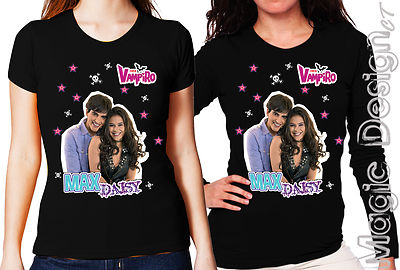 VAMPIR MÄDCHEN T-SHIRT NEW MAX DAISY NEUE SAISON BOY AND GIRL T-SHIRT VAMPIRE