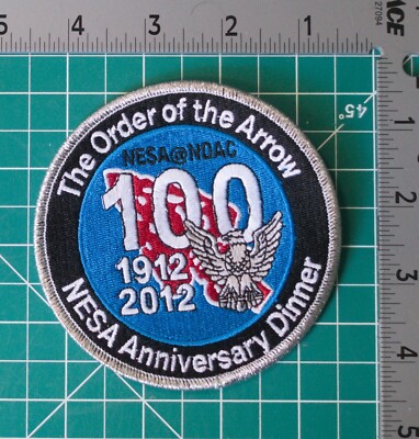 BSA 2010 Centennial Jamboree NESA Anniversary Dinner Patch