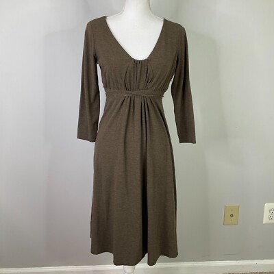 ann taylor loft brown dress Ann Taylor Loft brown, wide leg, pinstripe slacks, pants sz 4 – Solé Resale  Boutique