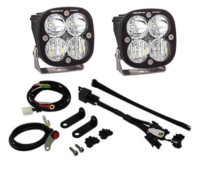 Baja Designs Squadron Sport Frame Mount Light Kit For 11-19 Triumph Tiger 800