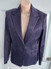 Versace Jeans Couture - Smart Navy Blue Blazer Jacket Size Italian 40 Uk 8