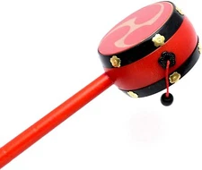 Den Den Daiko Japanese Traditional Toy Drum for Caress Baby From Japan