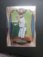 MIGUEL ROJAS 2021 Panini Select Baseball Premier Level #123 Marlins
