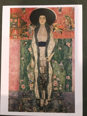 POSTCARD UNPOSTED- GUSTAV KLIMT (1862-1918)- ADELE BLOCH-BAUER II, c. 1912