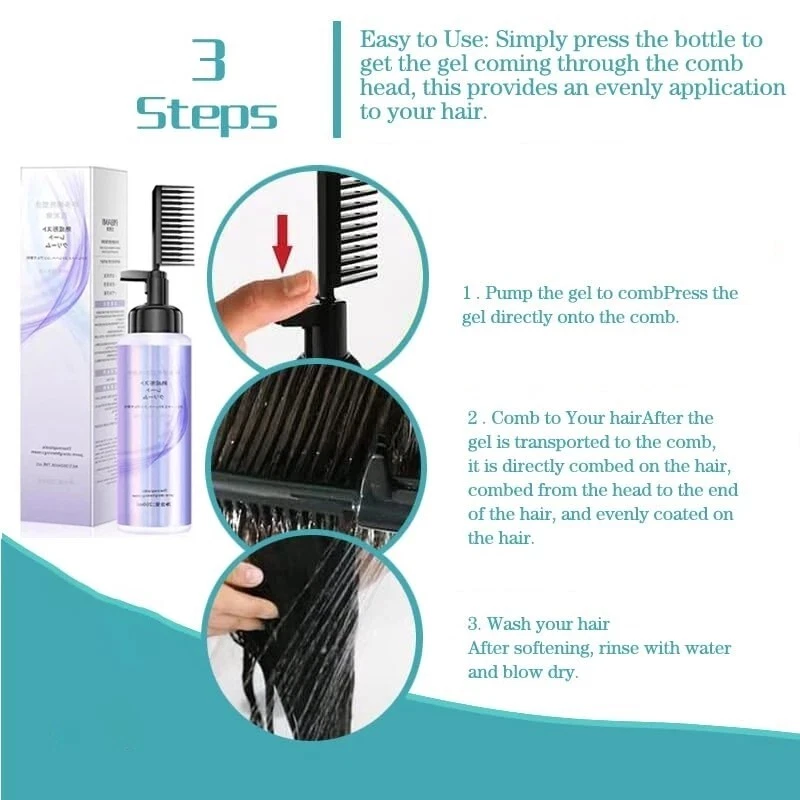 Japan Hair Straightener Cream 260ml Keratin Relaxing  - Image 3 of 4