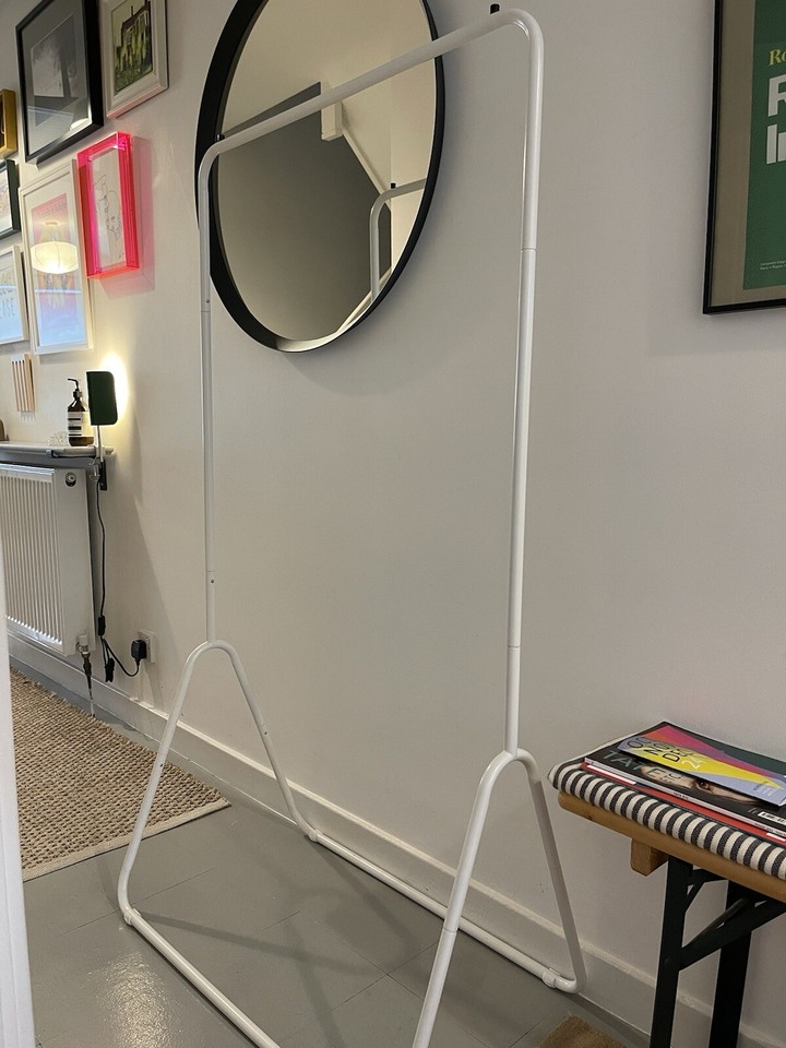 Habitat Arnie Clothes Rail White eBay