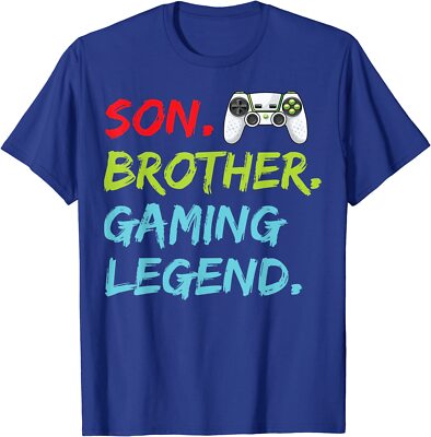 Funny Gaming Gamer Brother Video Game Gift Unisex T-Shirt