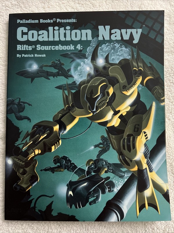 Rifts® Sourcebook 4: Coalition Navy (Palladium Books)