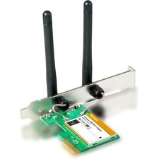 Tenda W322E Carte Réseau sans Fil Wifi Pour PC 300 Mbps PCI Sécurité x1 Masse