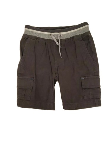 Wonder Nation Boys BLACK Jogger Shorts 