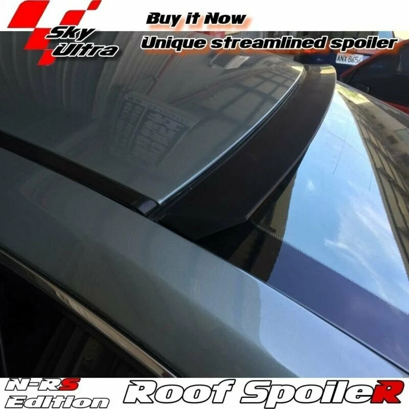 SQRvx 229N Rear Window Roof Spoiler Wing Fits Peugeot 607 Sedan 2004-2011 - Image 4 of 4