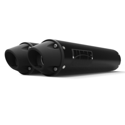HMF for Can-Am Renegade 500/800/850 2012-2022 Black Dual Slip On Blackout