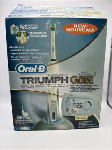 ORAL-B Triumph Professional Care 9910 Toothbrush Advanced Wireless Smart Guide - Picture 10 of 10