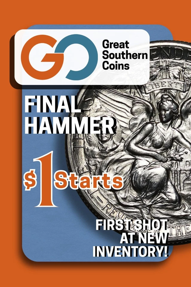 Final Hammer Sunday $1 n' Roll Rare Coin Auctions
