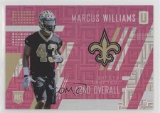 2017 Panini Unparalleled Class of Rookie Pink 27/299 Marcus Williams #284 1m0