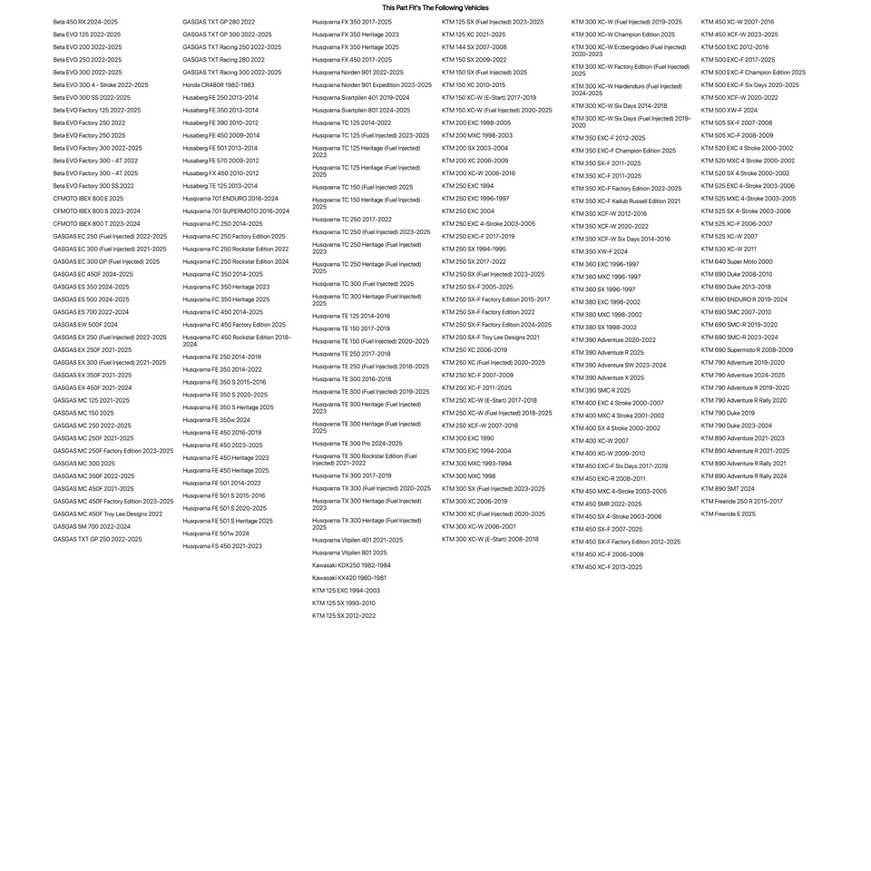 Cadena de anillo en X de oro Primary Drive 520 ORH 520x118 para Husqvarna 701 Supermoto 2016 Foto 4 de 4