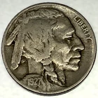 1927-P Buffalo Nickel 5C Fine (F) FULL DATE Philadelphia Actual Coin Shown -2115