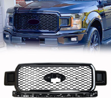 Front Bumper Grille Grill Assembly Compatible with 2018 2019 2020 Ford F150 Agat