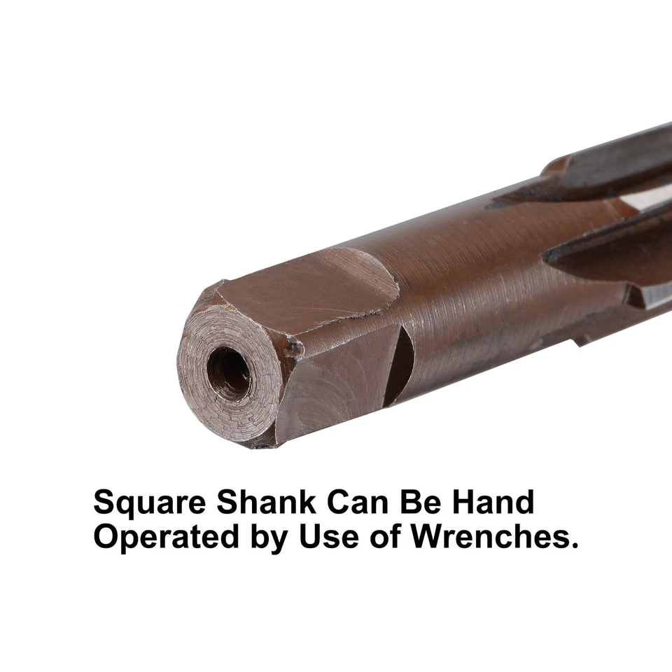 MT1 Morse Escariador Cónico 6 Flautas Acabado Vástago Recto H8 Aleación Herramienta Acero Foto 4 de 4