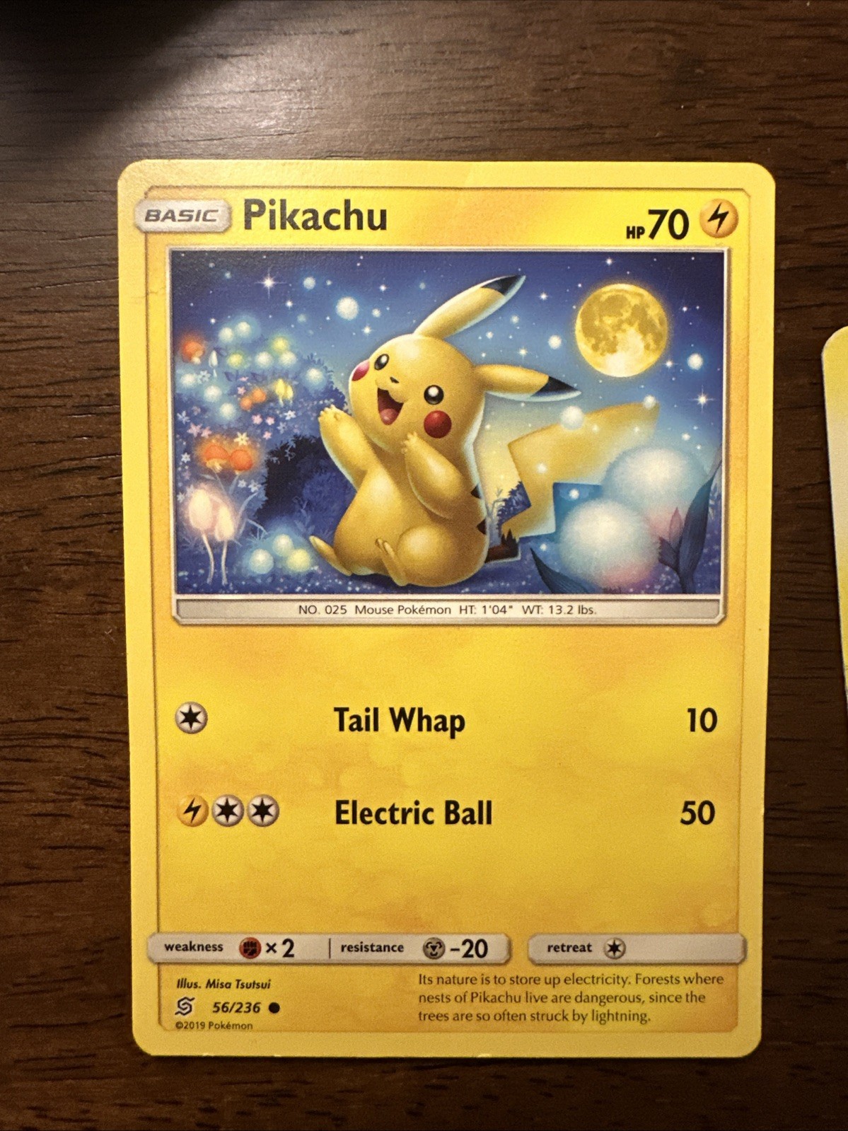 Pikachu 56/236 Sm-Unified Minds Regular