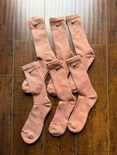 Nike Every Day Dri Fit Plus Cushioned Training Crew Spice Socks - Six Pairs