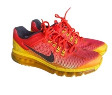 Scarpe Uomo 9 M Nike Air Max+ 2013 579954-807 Premium Sunset Pack Team Arancione