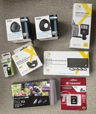 58mm Camera Lens Accessory Lot Vivitar Xit Telephoto Wide Angle Filters Flash