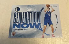 2025-26 Topps Basketball COOPER FLAGG RC Generation Now Mavericks Rookie NBA