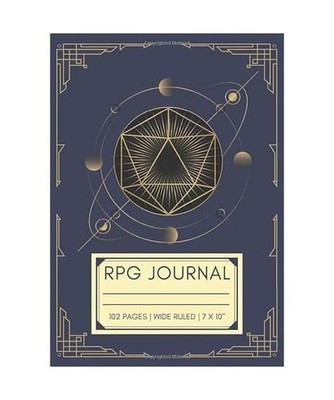 RPG Journal: Role Playing Game Book | Blank Lined Pages Notebook | 102 pages, 7x