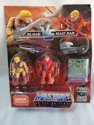 Mega Construx He Man Vs Beastman MOTU Masters Of The Universe New In Package