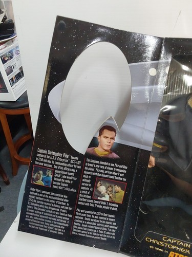 Playmates Star Trek the Original series 12" Captain Christopher Pike. - Picture 6 of 13