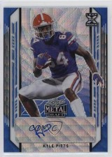 2021 Leaf Metal Draft Blue Wave 11/30 Kyle Pitts #BA-KP1 Rookie Auto RC
