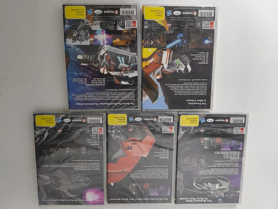 Transformers Prime Complete Season 2 DVD X 5 Bundle Brand New & Factory Sealed - image 2 of 4