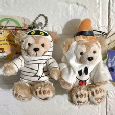 Disneyland Duffy Plush Doll Strap Set Ghost Halloween Tokyo Disneysea Japan F/S