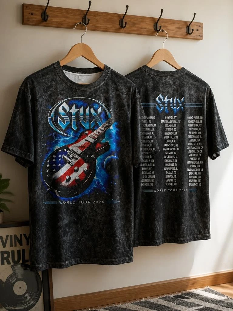 Styxs Music All Over Print For Fans T-Shirts