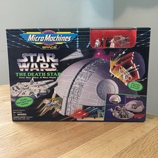 STAR WARS VINTAGE GALOOB DEATH STAR PLAYSET MICRO MACHINES SPACE NEW