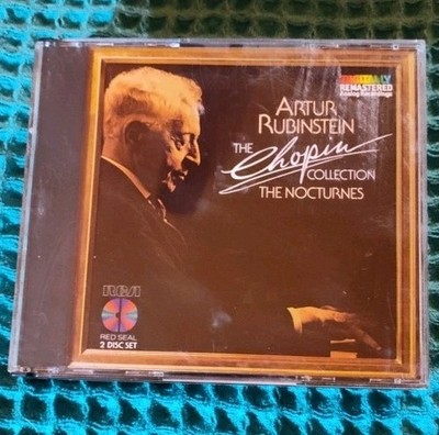 Artur Rubinstein 2 CD Chopin collection The nocturnes RCA Red Seal 1984 USA.