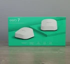 Amazon eero 7 Dual-Band Mesh Wi-Fi 7 System (2-Pack), Up to 2.5Gbps, 4,000 sq.ft